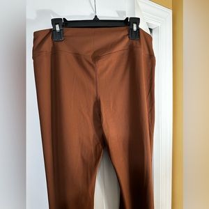 Ribbed, Seamless Yoga Pants— High Waisted Bootcut